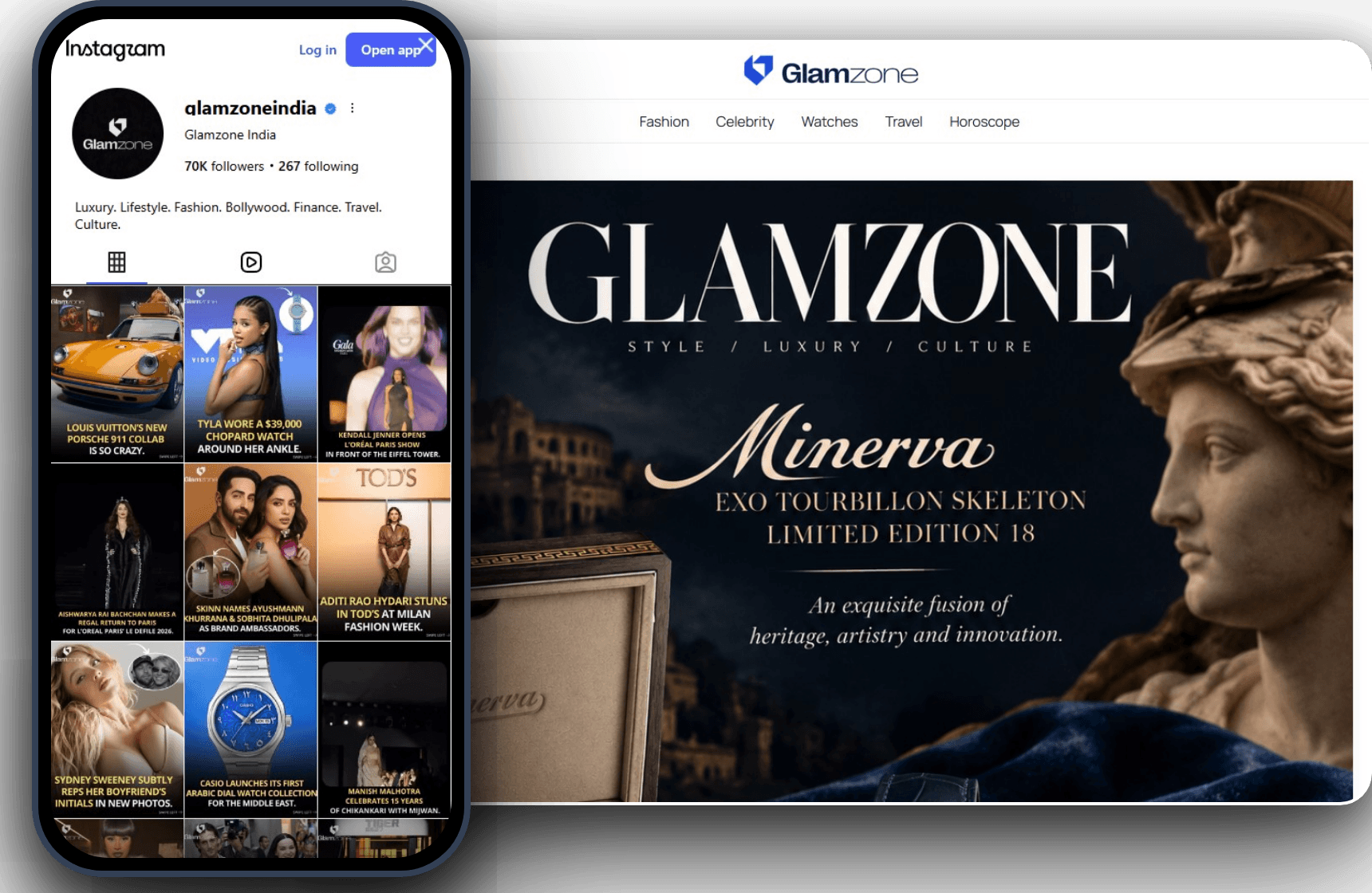 Glamzone Digital Media Network - glamzone.in & @glamzoneindia